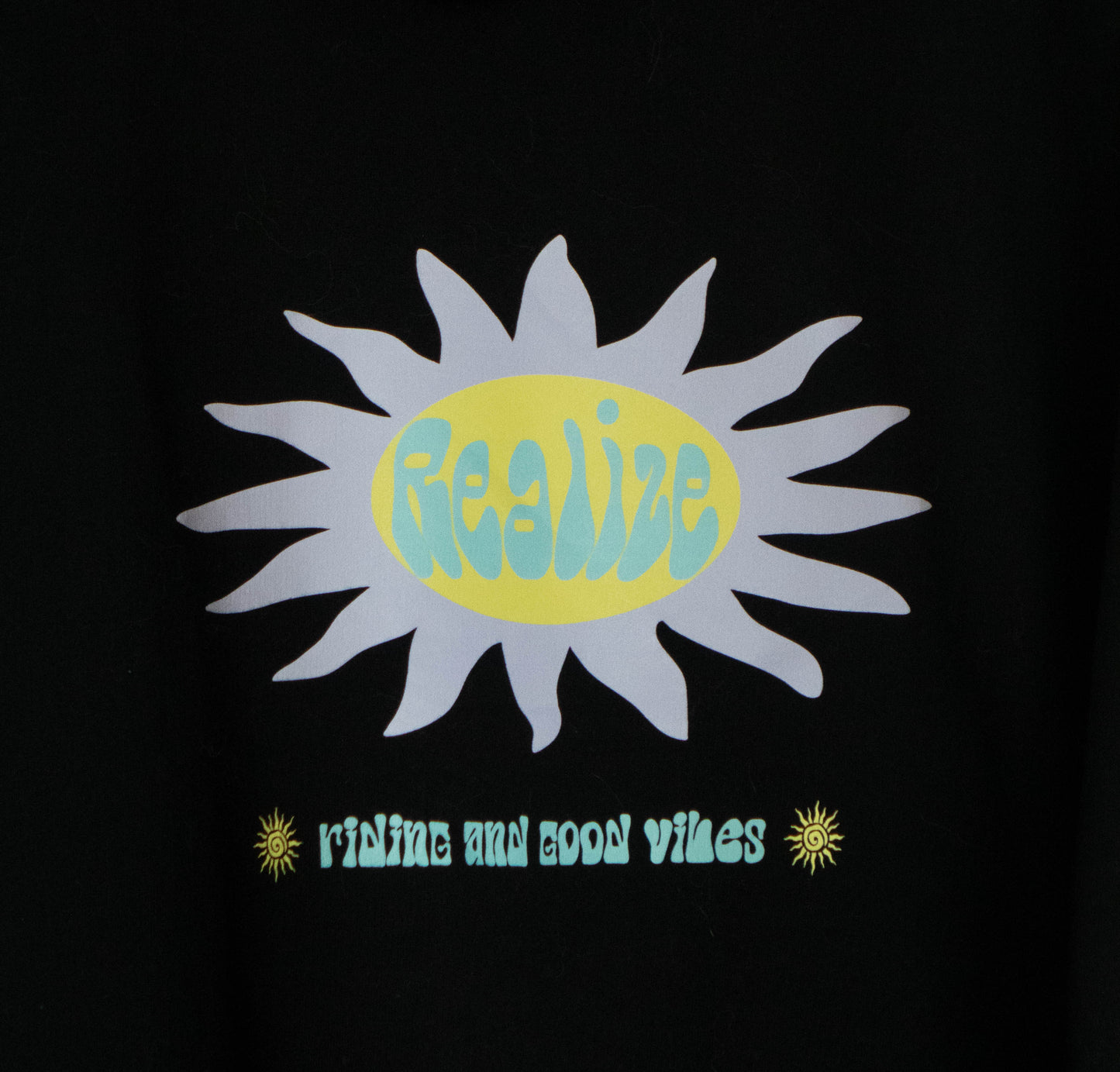 Riding and good vibes - Sweat à capuche unisexe