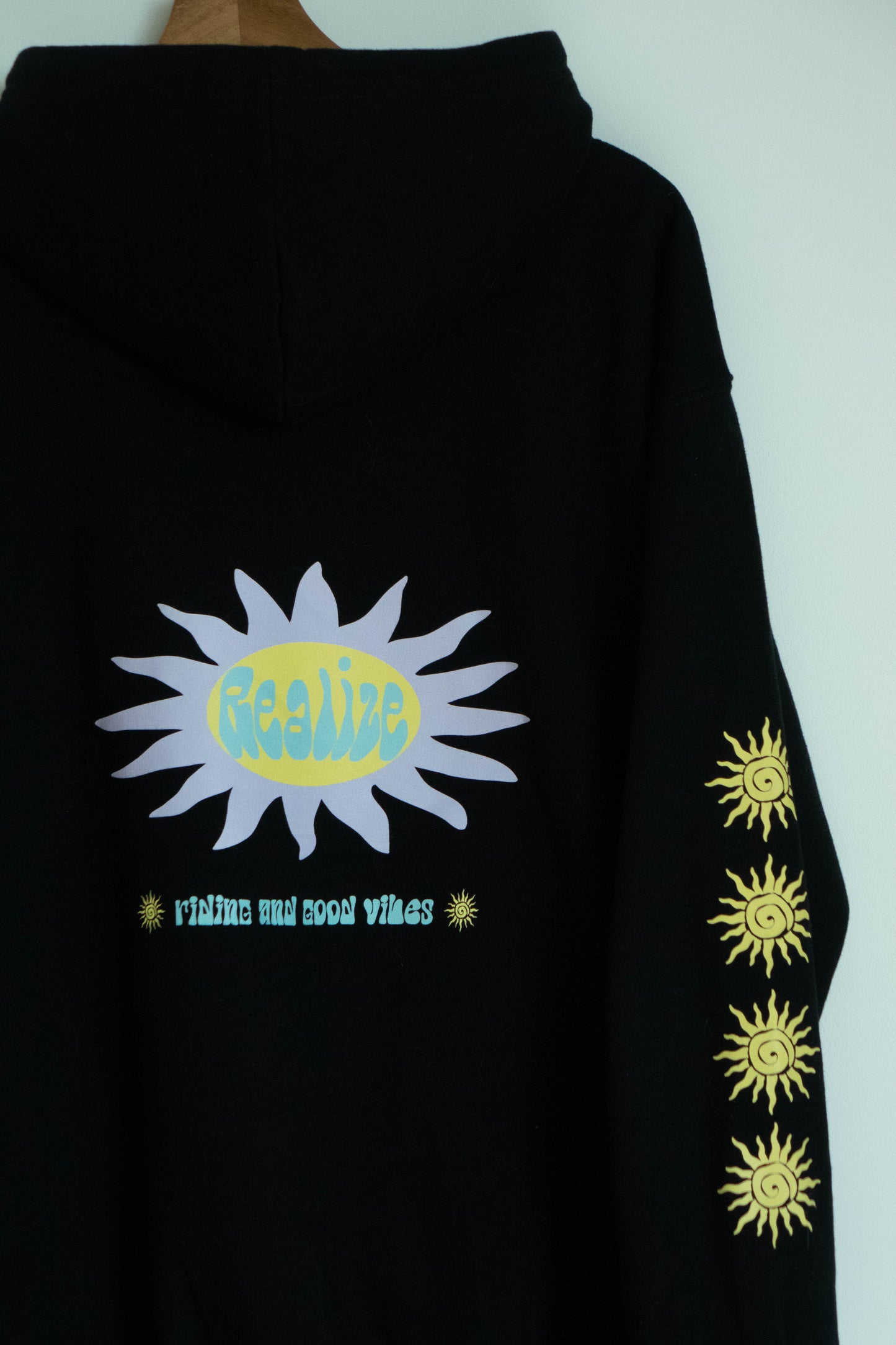 Riding and good vibes - Sweat à capuche unisexe