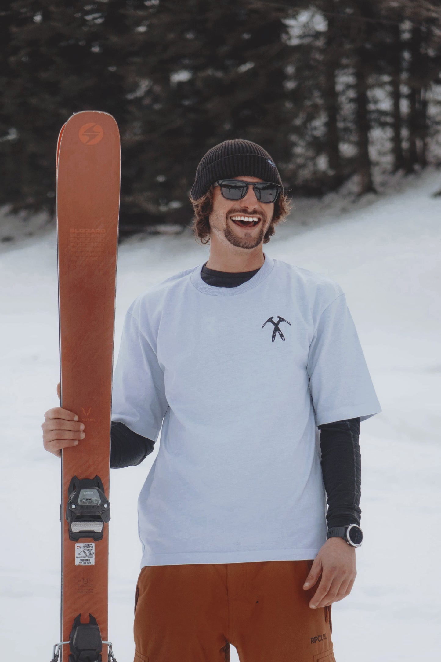 It's the good time for freeride - Tee-shirt éco-responsable oversize unisexe