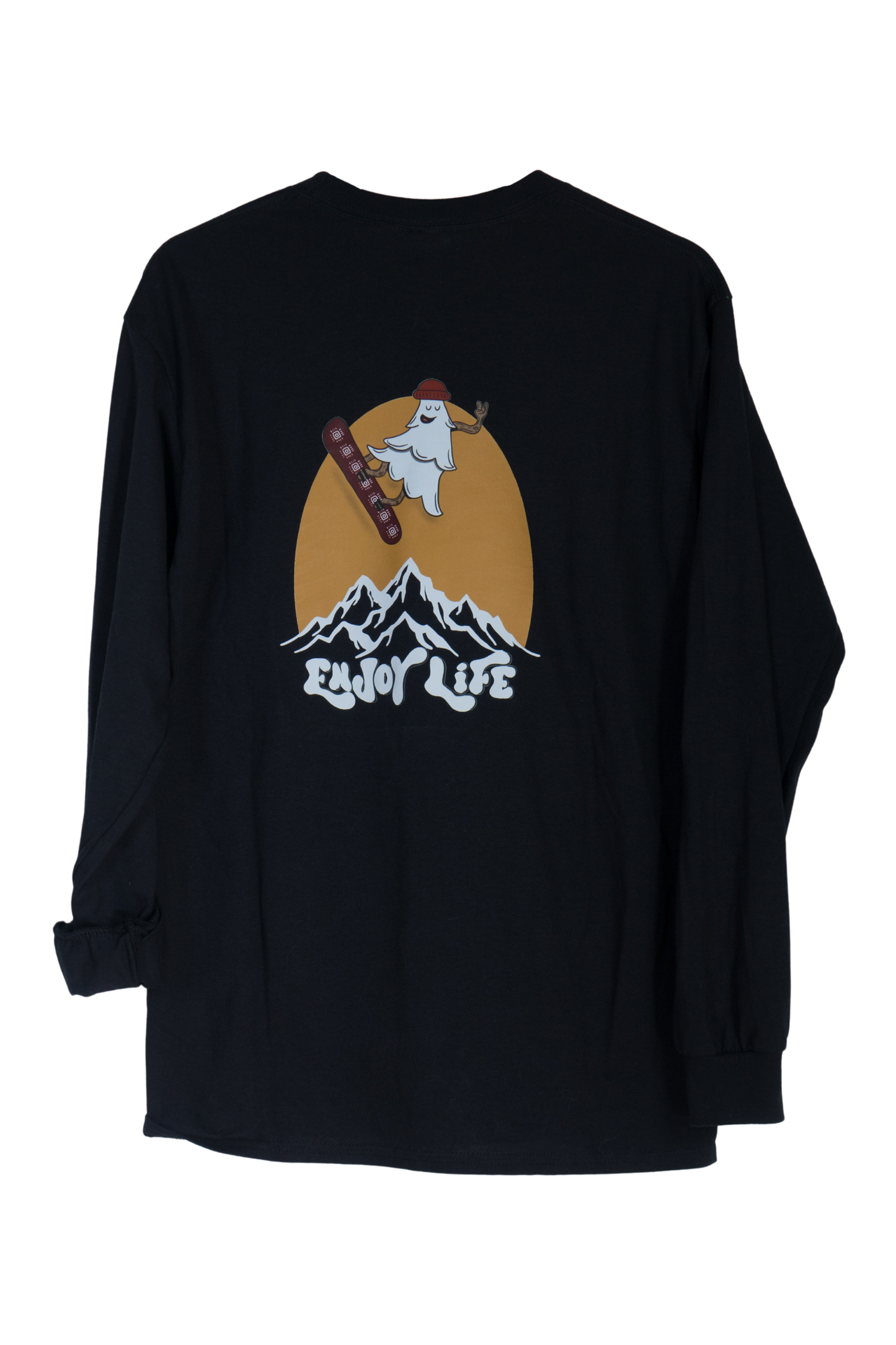 Enjoy life - Tee-shirt manches longues unisexe